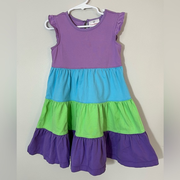 Hanna Andersson Colorful Twirl Short Sleeve Dress Size 110 (3-4 yrs) - Picture 1 of 6